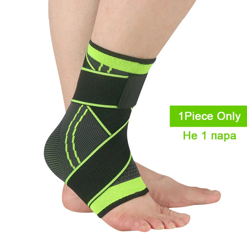Ankle brace shown in all three colours side by side